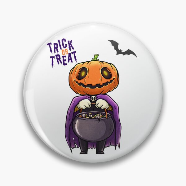 Item preview, Trick or Teak with  Halloween Scarecrows. designed and sold by Dinasshop.