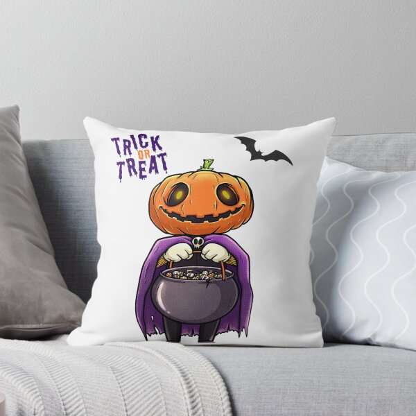 Item preview, Trick or Teak with  Halloween Scarecrows. designed and sold by Dinasshop.