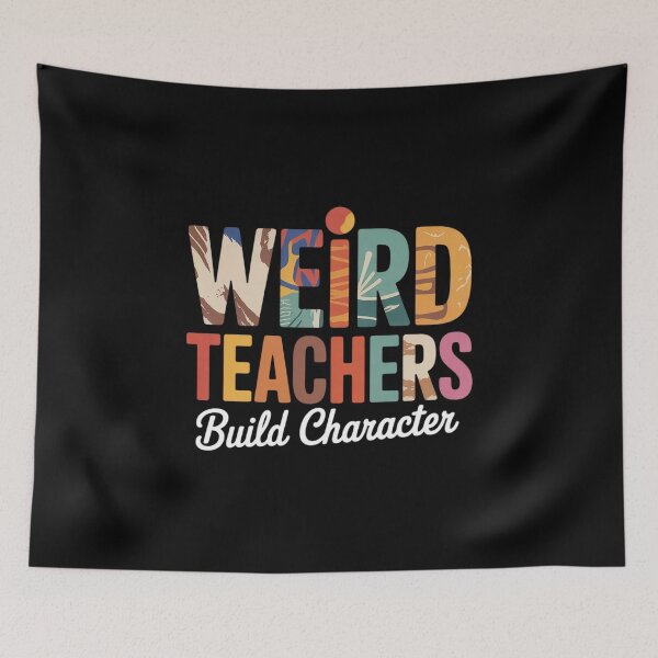 Item preview, Weird Teachers Build Character Teacher Appreciation Zoo  designed and sold by NeomiStoreSS.
