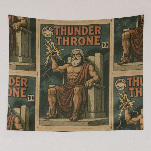 Item preview, Greek Mythology: Thunder Throne designed and sold by bapupa.