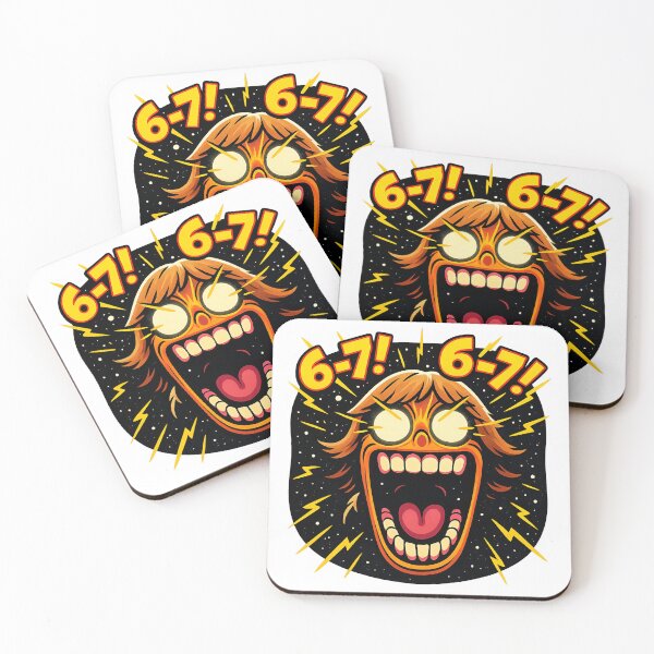 Item preview, 6-7 Meme Scream Face Funny Viral Internet T-Shirt designed and sold by FurRealTees.