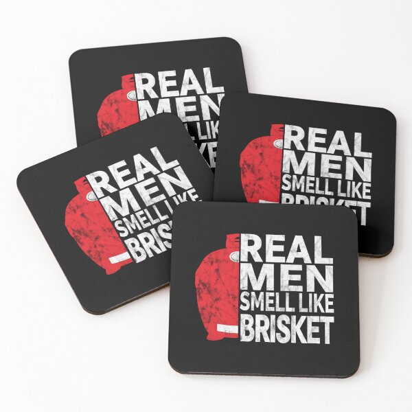 Item preview, Real Men Smell Like Brisket designed and sold by KaiMartinsDias.