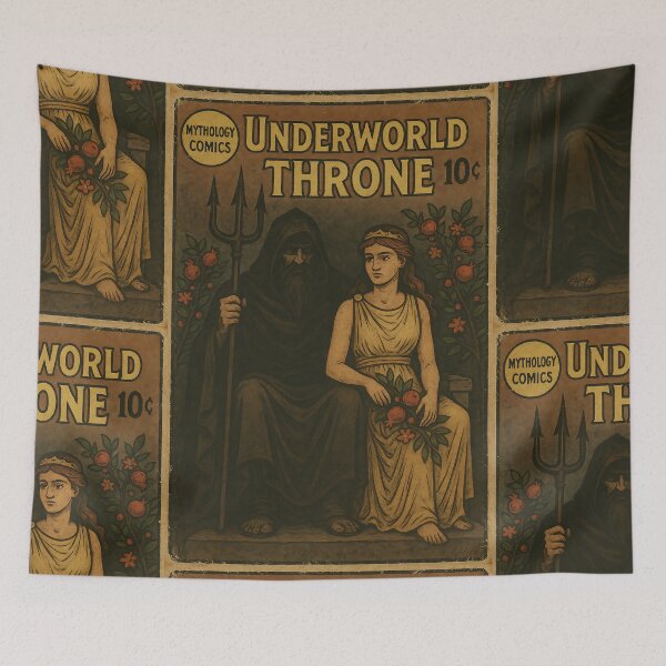 Item preview, Greek Mythology: Underworld Throne designed and sold by bapupa.