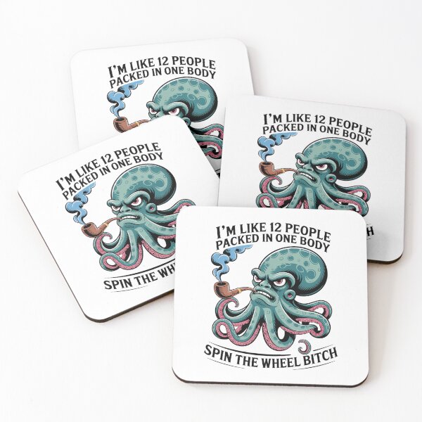 Item preview, I'M Like 12 People Packed In One Body Spin The Octopus designed and sold by Veroniadic.