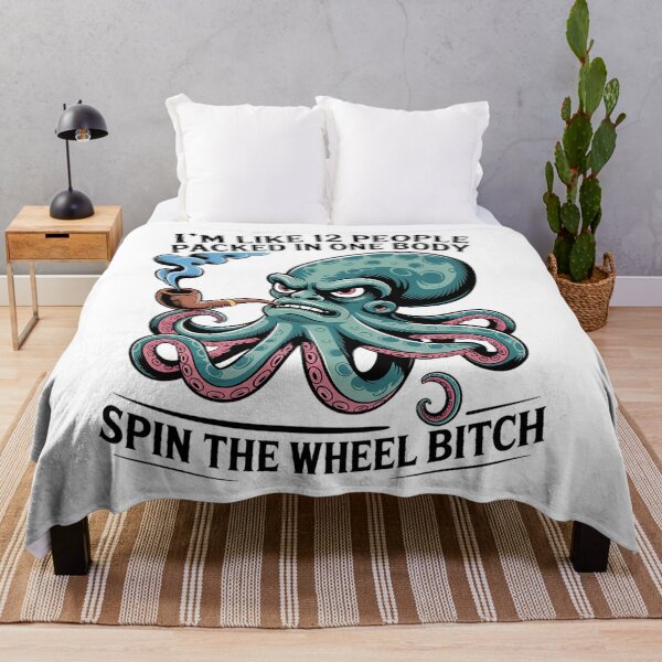 Item preview, I'M Like 12 People Packed In One Body Spin The Octopus designed and sold by Veroniadic.