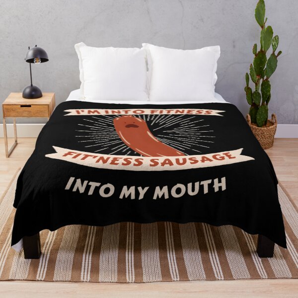 Item preview, I’m Into Fitness — Sausage In My Mouth designed and sold by KaiMartinsDias.