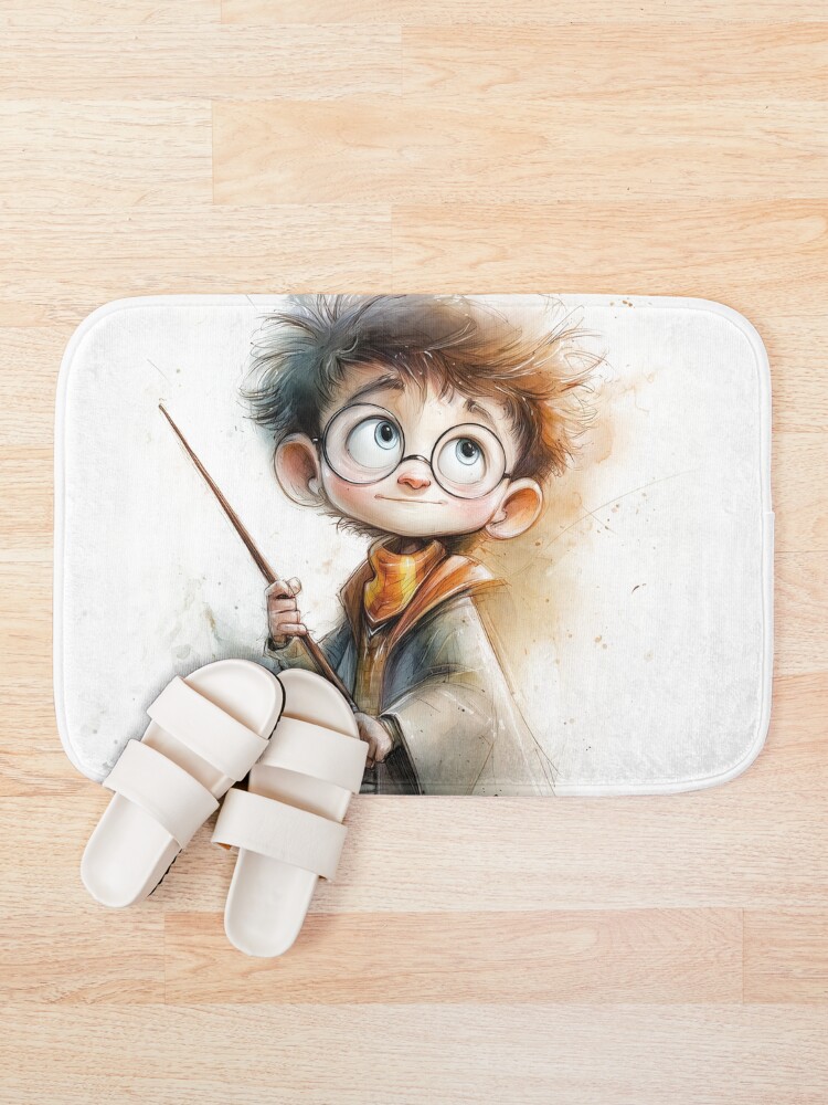 Thumbnail 1 of 6, Bath Mat, Wizard designed and sold by loud-silence.