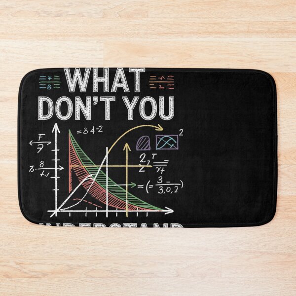Item preview, What Don't You Understand About This Math Teacher designed and sold by MonsterBuddiess.