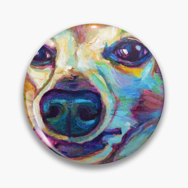 Item preview, Cute Derpy Chiweenie Puppy on Violet  designed and sold by vavatamenmeld.
