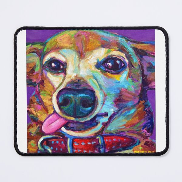 Item preview, Cute Derpy Chiweenie Puppy on Violet designed and sold by vavatamenmeld.