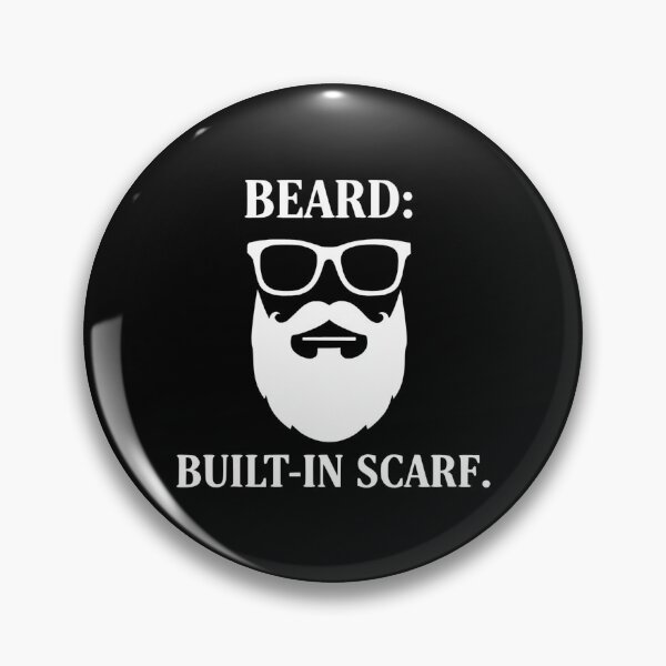 Item preview, Barber Beard Built-In Scarf Hipster Grooming Funny T-Shirt Gift designed and sold by Kubala.