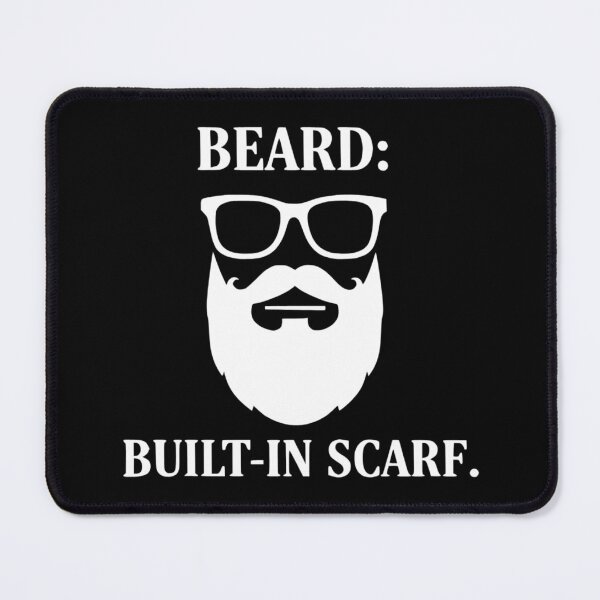 Item preview, Barber Beard Built-In Scarf Hipster Grooming Funny T-Shirt Gift designed and sold by Kubala.