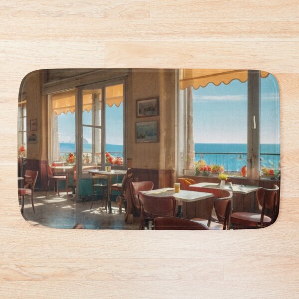 Item preview, Vintage 1960s Coffee Moments by the Ocean designed and sold by BlareBlare.