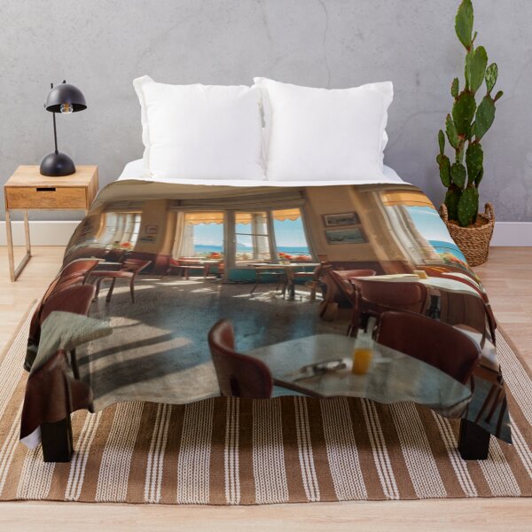 Item preview, Vintage 1960s Coffee Moments by the Ocean designed and sold by BlareBlare.