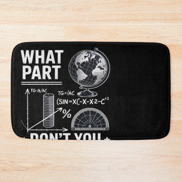 Item preview, What Part Of Don't You Understand Math Teacher1 designed and sold by MonsterBuddiess.