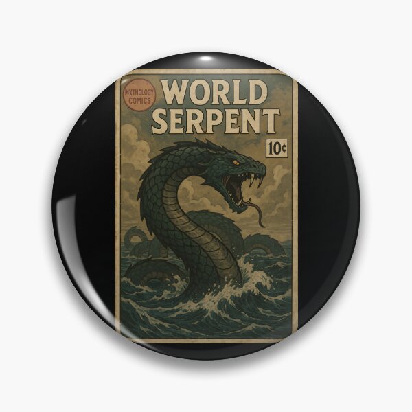 Item preview, Norse Mythology: World Serpent designed and sold by bapupa.