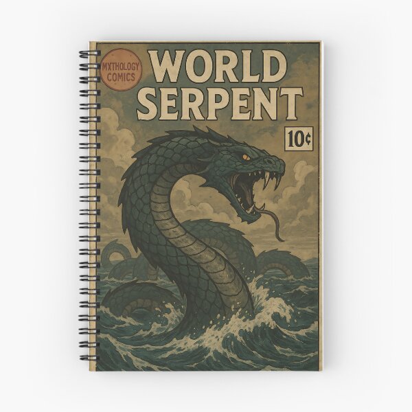 Item preview, Norse Mythology: World Serpent designed and sold by bapupa.