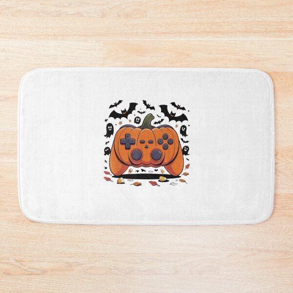 Item preview, Halloween Gaming Pumpkin Controller – Spooky Gamer Art for Halloween Season designed and sold by Lineesh Kumar.