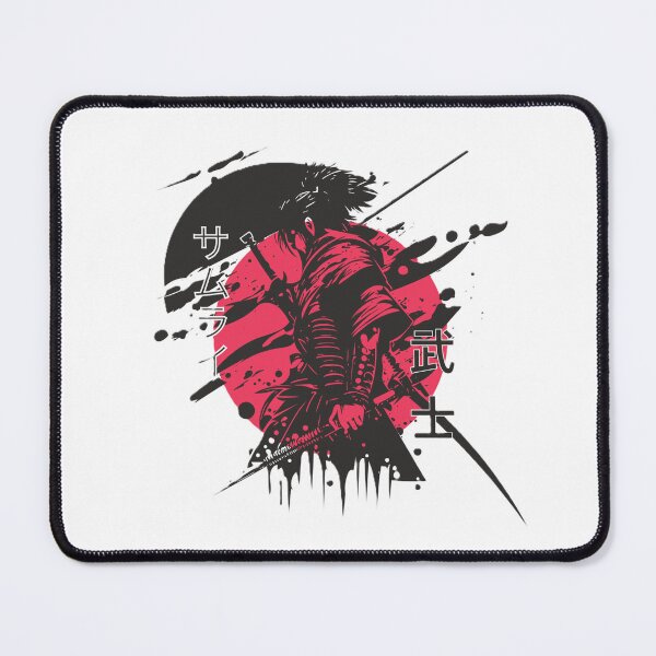 Item preview, Japanese warrior illustration designed and sold by Kobe-pom.