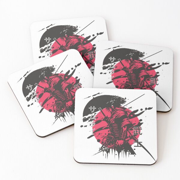 Item preview, Japanese warrior illustration designed and sold by Kobe-pom.