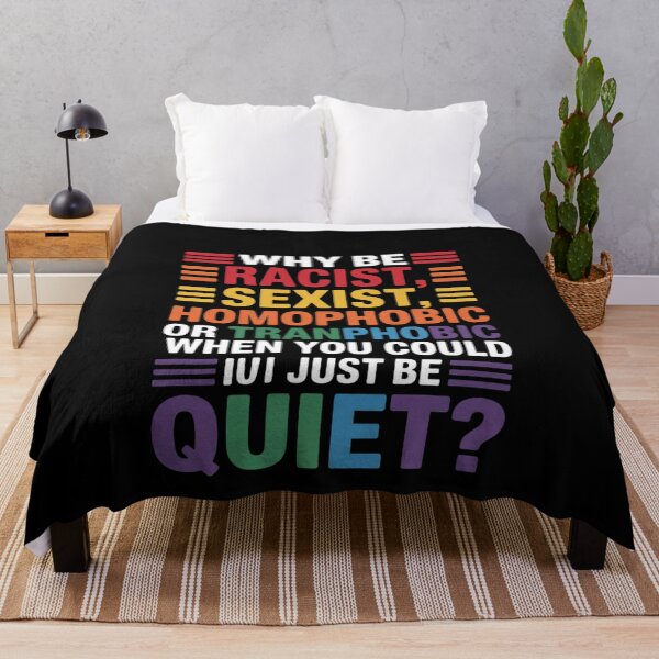 Item preview, Why be racist sexist homophobic LGBT Gay Pride Support  designed and sold by MonsterBuddiess.