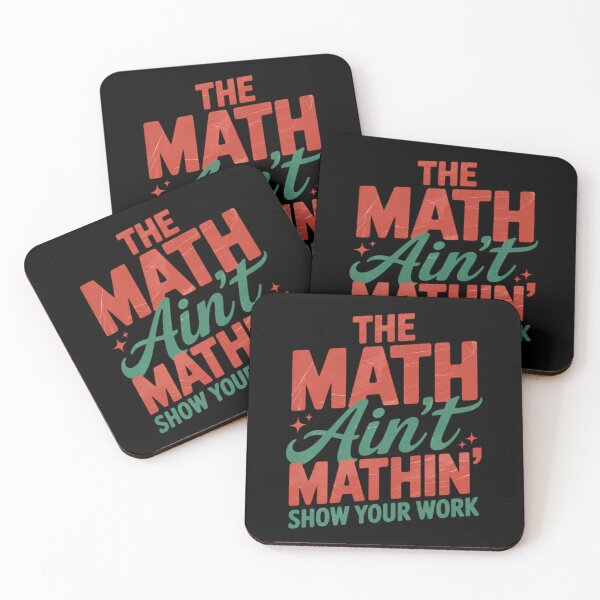 Item preview, Women The Math Ain't Mathin Show Your Work Math Teacher  designed and sold by MonsterBuddiess.