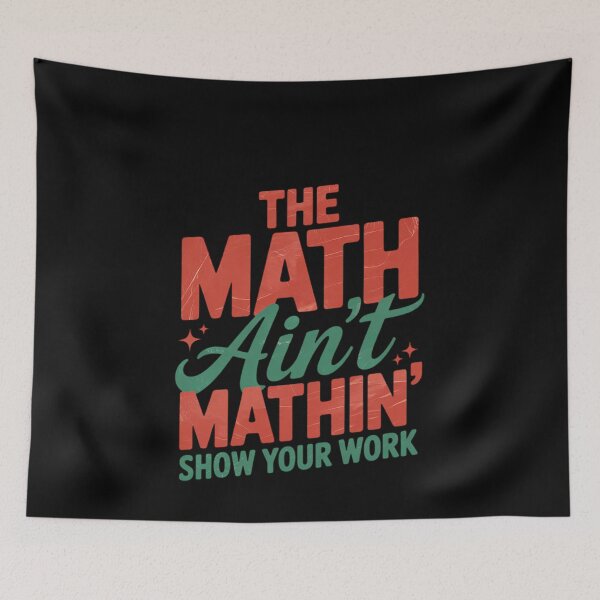 Item preview, Women The Math Ain't Mathin Show Your Work Math Teacher  designed and sold by MonsterBuddiess.