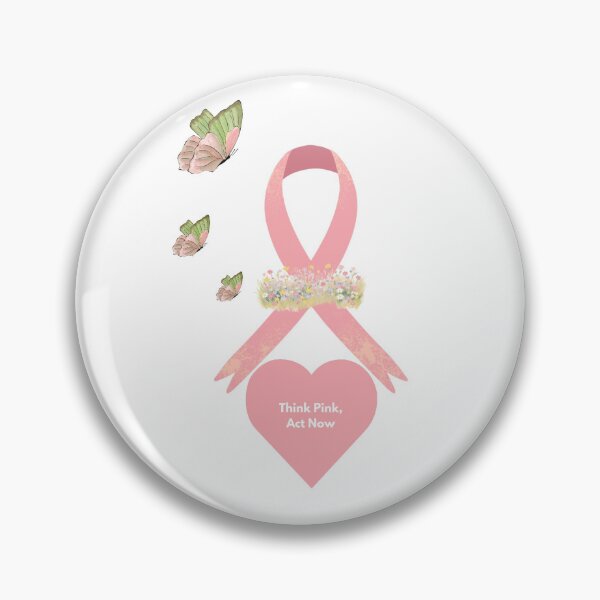Item preview, Think pink, act now designed and sold by almapink.