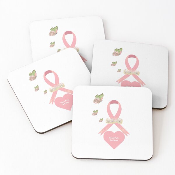Item preview, Think pink, act now designed and sold by almapink.