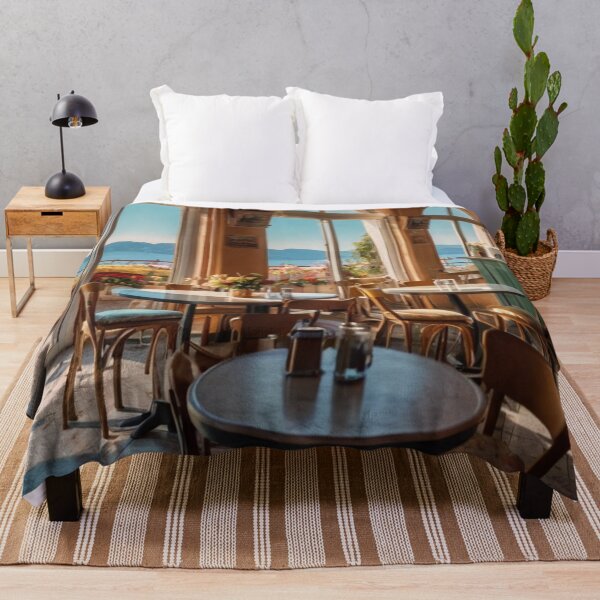 Item preview, Vintage Mornings at the Italian Seaside Café designed and sold by BlareBlare.