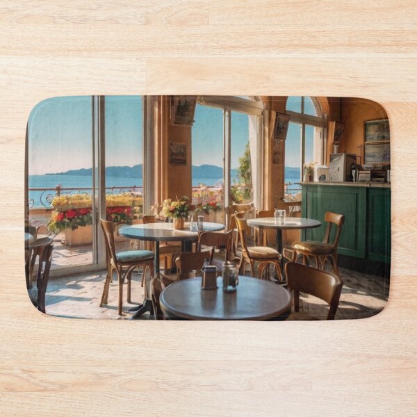 Item preview, Vintage Mornings at the Italian Seaside Café designed and sold by BlareBlare.