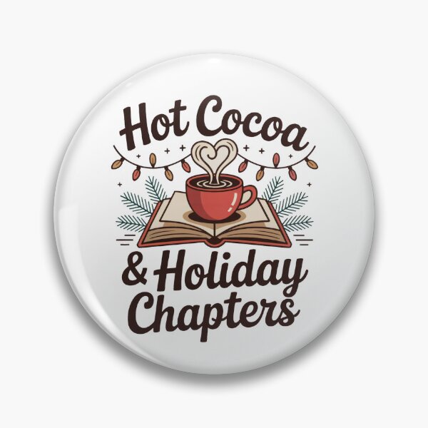 Item preview, Hot Cocoa & Holiday Chapters | Cozy Christmas Reading Shirt | Book Lover Winter Tee designed and sold by WSPrintCrafter.