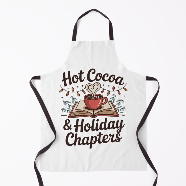 Item preview, Hot Cocoa & Holiday Chapters | Cozy Christmas Reading Shirt | Book Lover Winter Tee designed and sold by WSPrintCrafter.