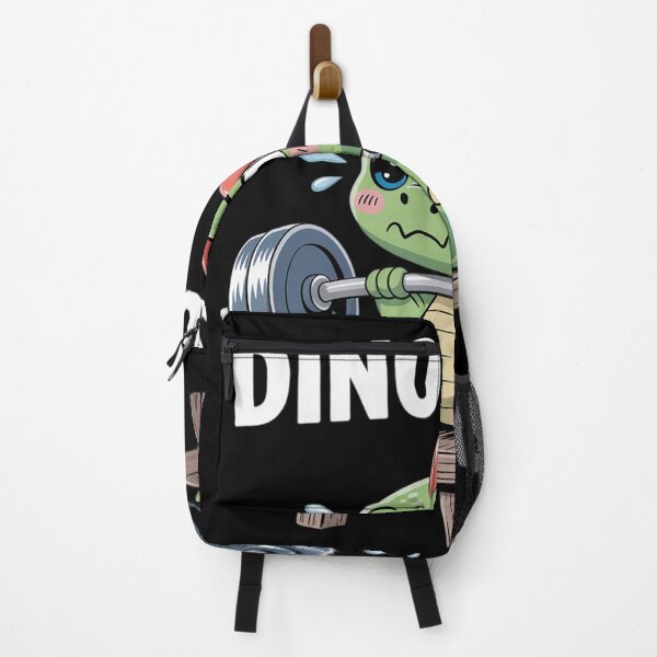 Item preview, Dinosaur Gym Workout Fitness Lifting Weights Cute Dino designed and sold by MonsterBuddiess.