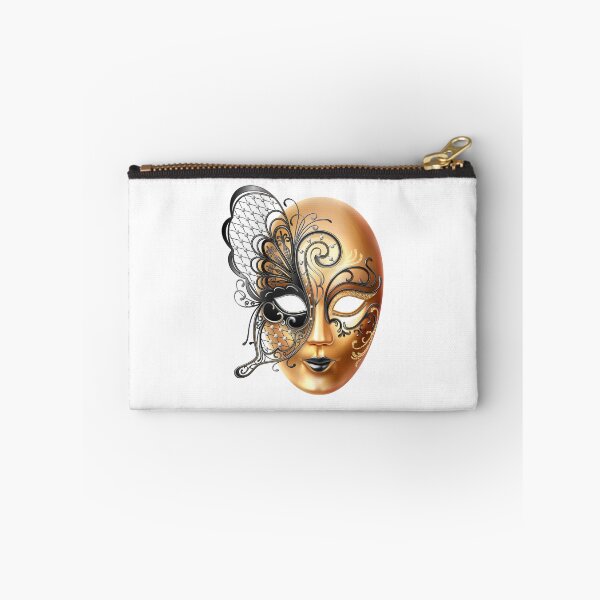Item preview, Golden Venetian Mask with Ornamental Design designed and sold by NxtGenDesigns.
