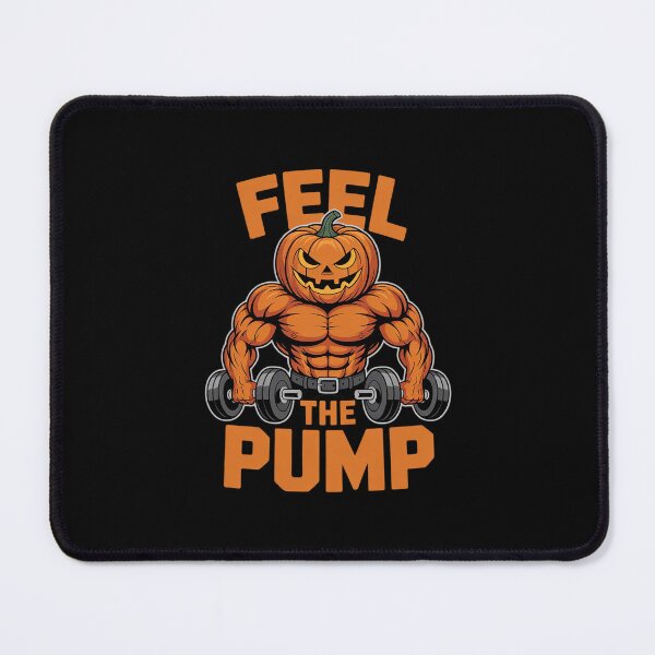 Item preview, Feel The Pump Halloween Pumpkin Gym Workout Lifting designed and sold by MonsterBuddiess.