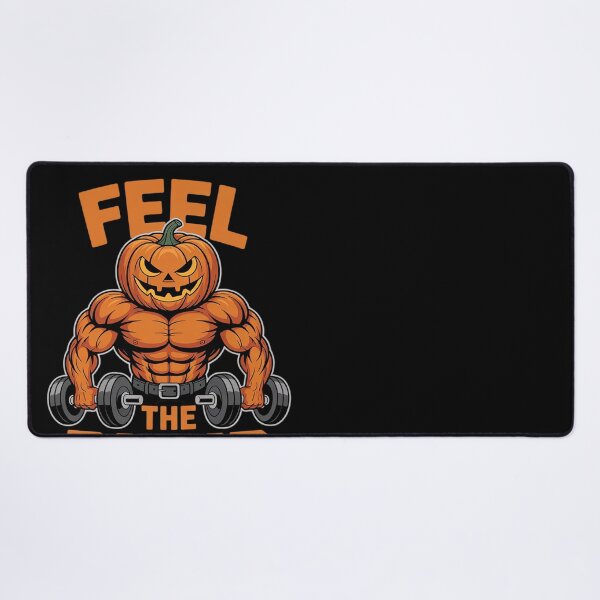 Item preview, Feel The Pump Halloween Pumpkin Gym Workout Lifting designed and sold by MonsterBuddiess.