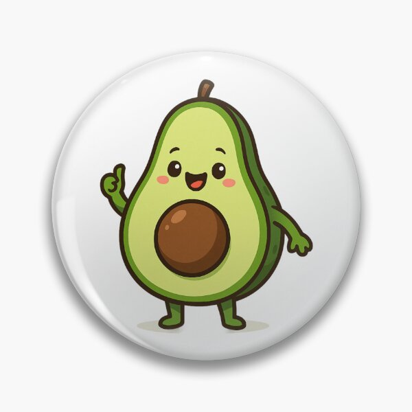 Item preview, Cute Avocado Thumbs Up Design. designed and sold by The-T-In-Retro.