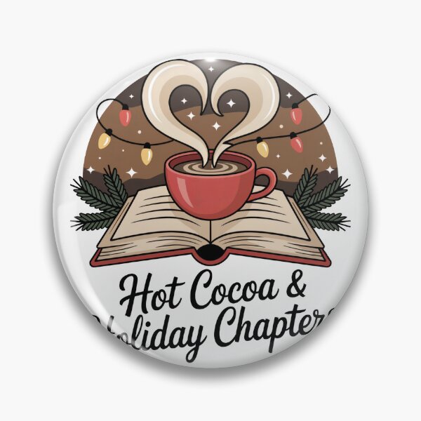 Item preview, Hot Cocoa & Holiday Chapters | Cozy Christmas Reading Shirt | Book Lover Winter Tee designed and sold by WSPrintCrafter.
