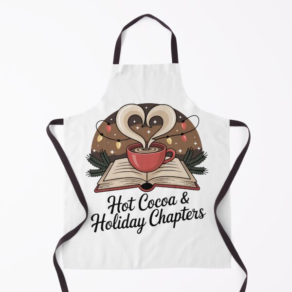 Item preview, Hot Cocoa & Holiday Chapters | Cozy Christmas Reading Shirt | Book Lover Winter Tee designed and sold by WSPrintCrafter.