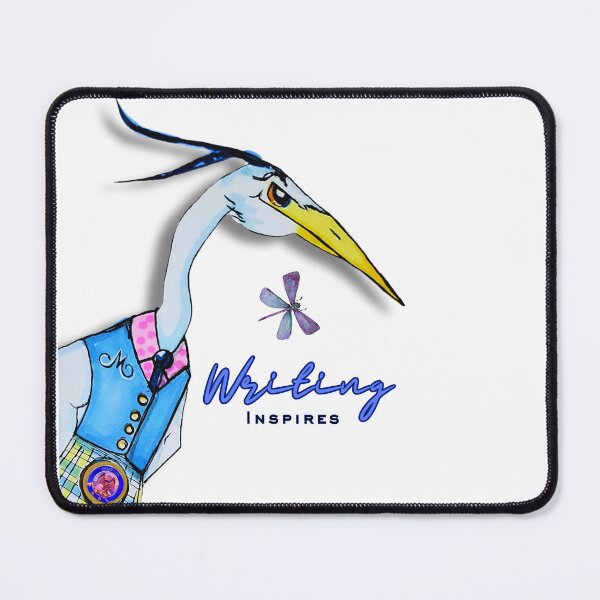 Item preview, Writing Inspires with Munro in white designed and sold by Christi Neff.