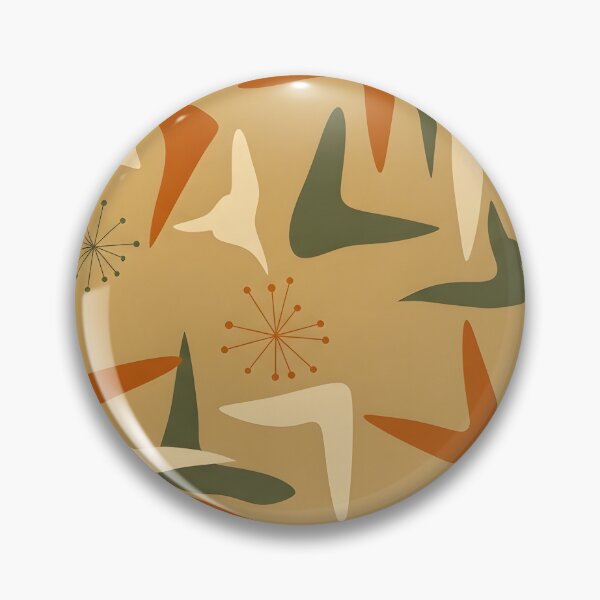 Item preview, Patrón de bumerán abstracto minimalista de mediados de siglo designed and sold by RBCTk.