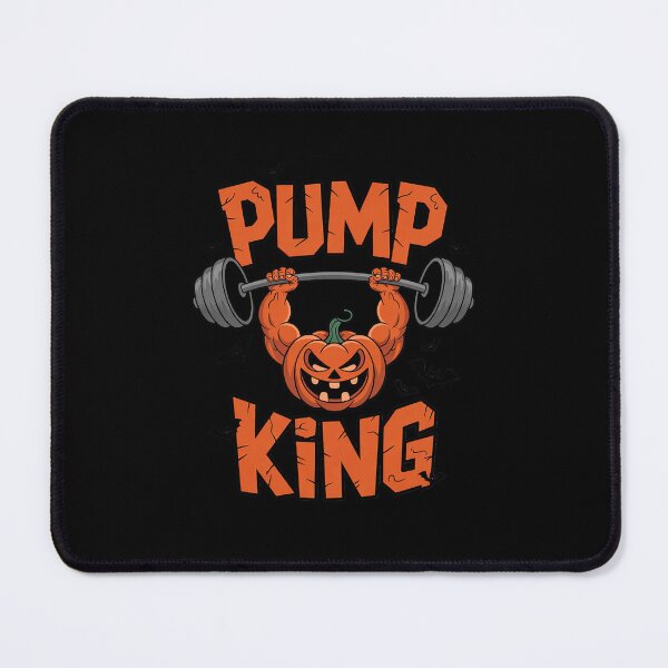 Item preview, Pump King Halloween Workout Lifting Pumpkin Gym Spooky  designed and sold by MonsterBuddiess.