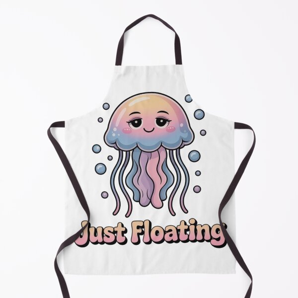 Item preview, Cute Jellyfish - Just Floating Relaxing Aesthetic designed and sold by ShirtHatch.