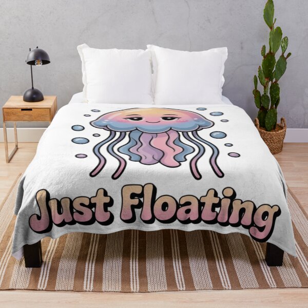 Item preview, Cute Jellyfish - Just Floating Relaxing Aesthetic designed and sold by ShirtHatch.
