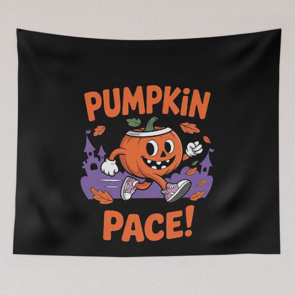 Item preview, Runner Costume Halloween Pumpkin Running Marathon Team  designed and sold by MonsterBuddiess.