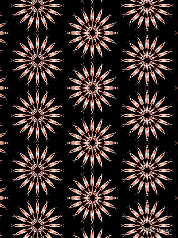 Thumbnail 5 von 5, A-Linien Kleid, Rotes Mandala designt und verkauft von RomeoAzahar.