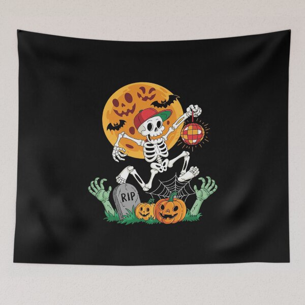 Item preview, Dabbing Skeleton Playing Disc Golf Halloween Horror Zombie  designed and sold by MathisBellanger.
