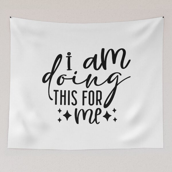 Item preview,  I am doing this for me,  positive slogan, Christmas quote, Happy new year, new beginning, lets forget the past, lets look to the future designed and sold by chipmuckdesignn.