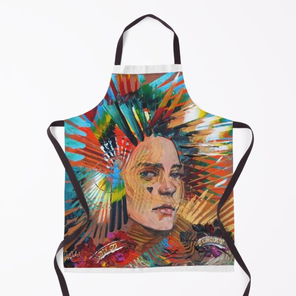 Item preview, Portrait Punk Black Heart  designed and sold by lavethediso.
